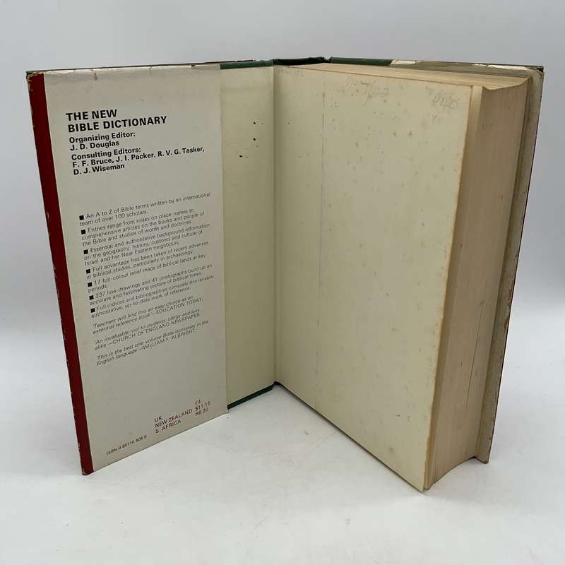 The New Bible Dictionary - J.D.Douglas | Inter-Varsity Press