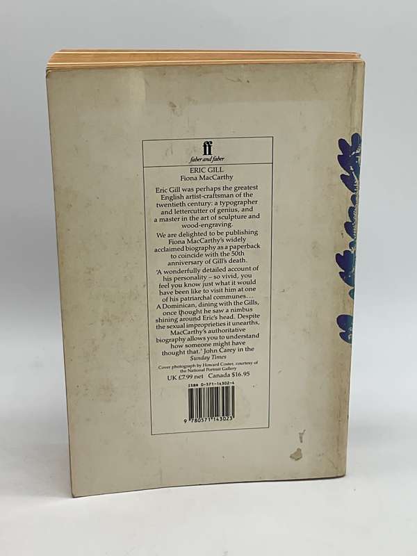 Eric Gill: A Biography by Fiona MacCarthy
