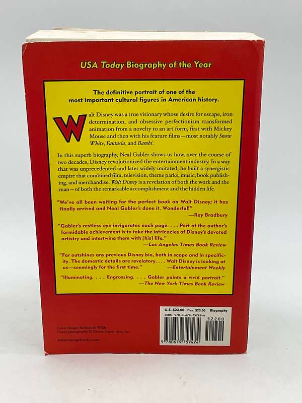 Walt Disney: The Triumph of the American Imagination - Neal Gabler