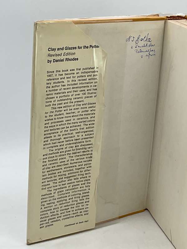 Clay and Glazes for the Potter Revised Edition - Daniel Rhodes
