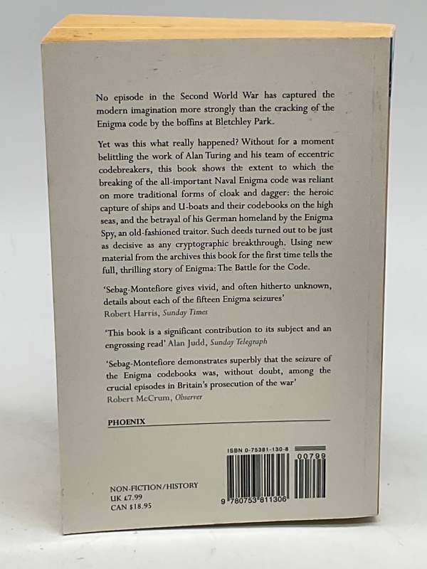 Enigma: The Battle for the Code Hugh Sebag-Montefiore | Signed