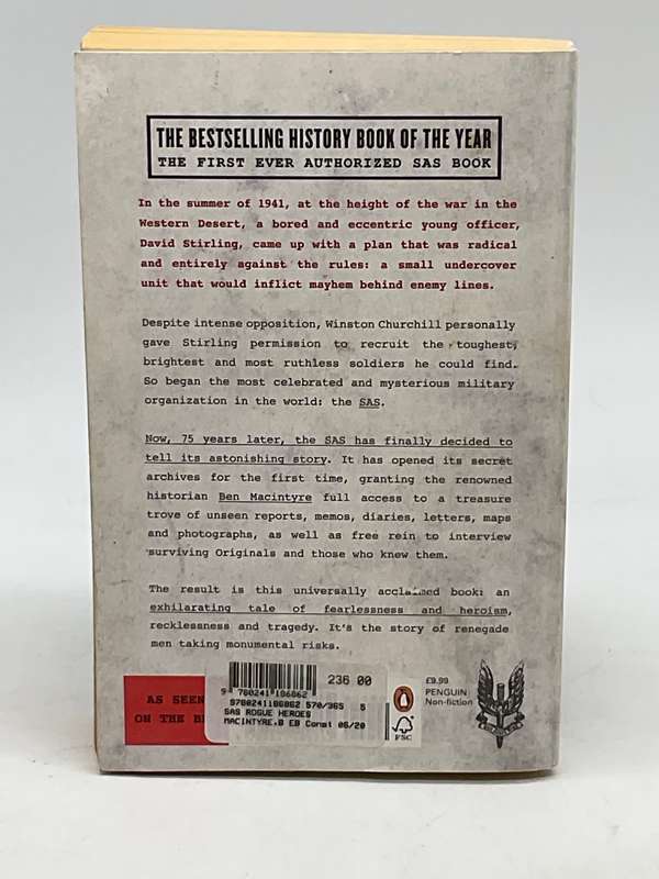 SAS: Rogue Heroes by Ben MacIntyre