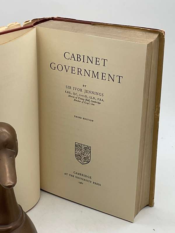 Cabinet Government by Sir Ivor Jennings