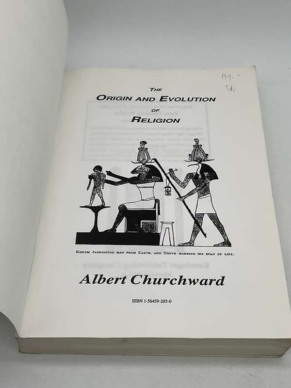 The Origin and Evolution of Religion by Albert Churchward