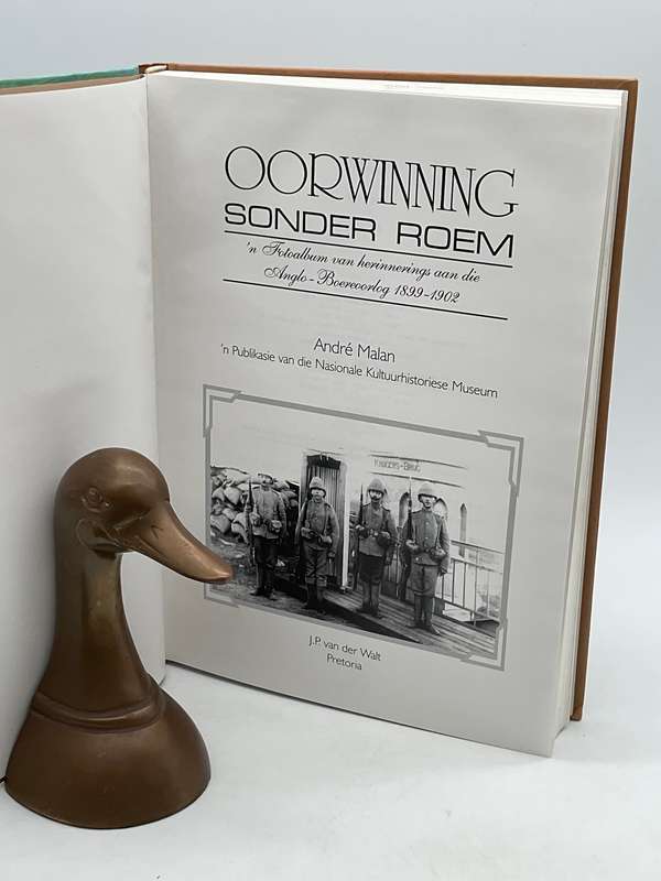 Oorwinning Sonder Roem - André Malan