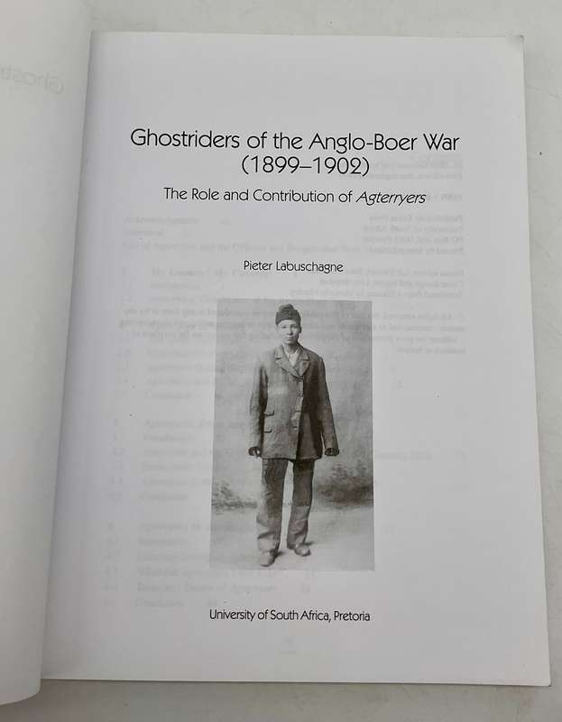 Ghostriders of the Anglo-Boer War (1899-1902): The Role and Contribution of Agterryers ~ Lubaschagne