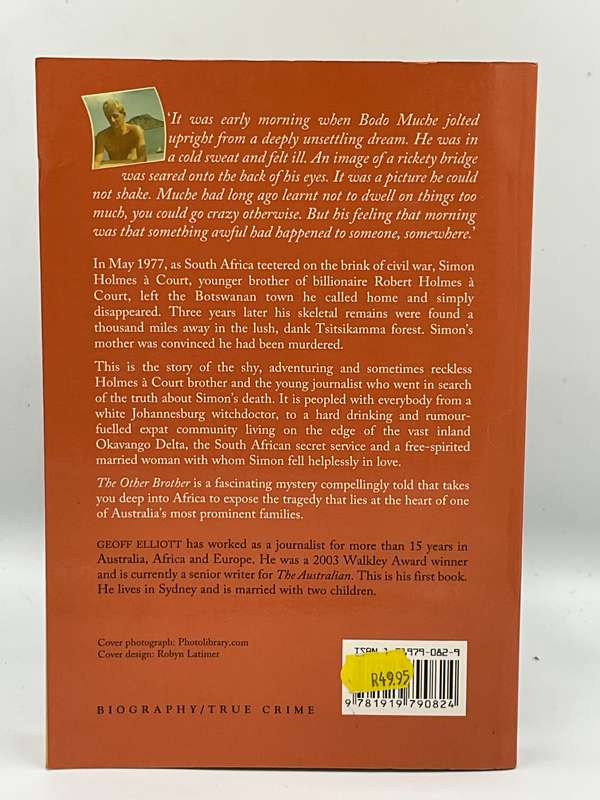The Other Brother The Search for Simon Holmes A Court by Geoff Elliott