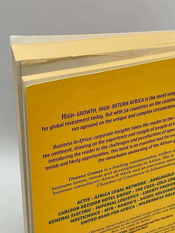 Business in Africa: Corporate Insights by Dianna Games