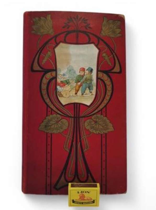 Vintage Postcard Album with Colourful British, European and American Postcards