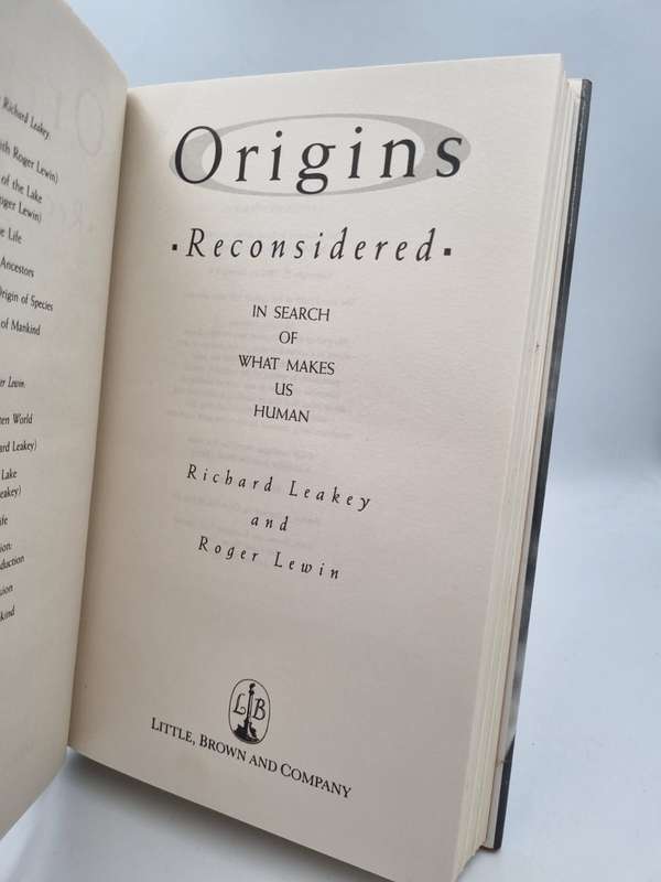 Origins Reconsidered - Richard Leakey and Roger Lewin