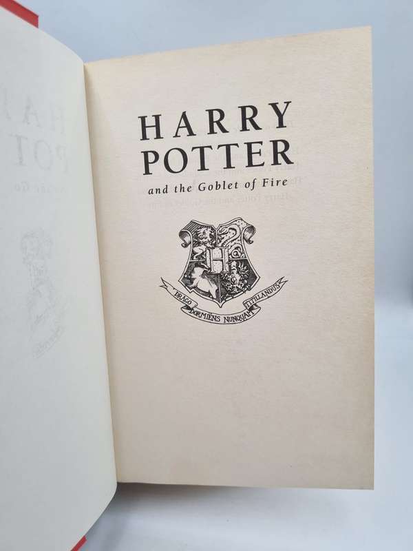 Harry Potter and the Goblet of Fire - J K Rowling