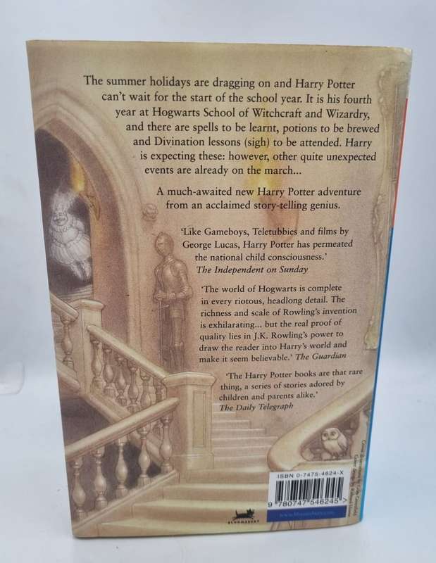 Harry Potter and the Goblet of Fire - J K Rowling