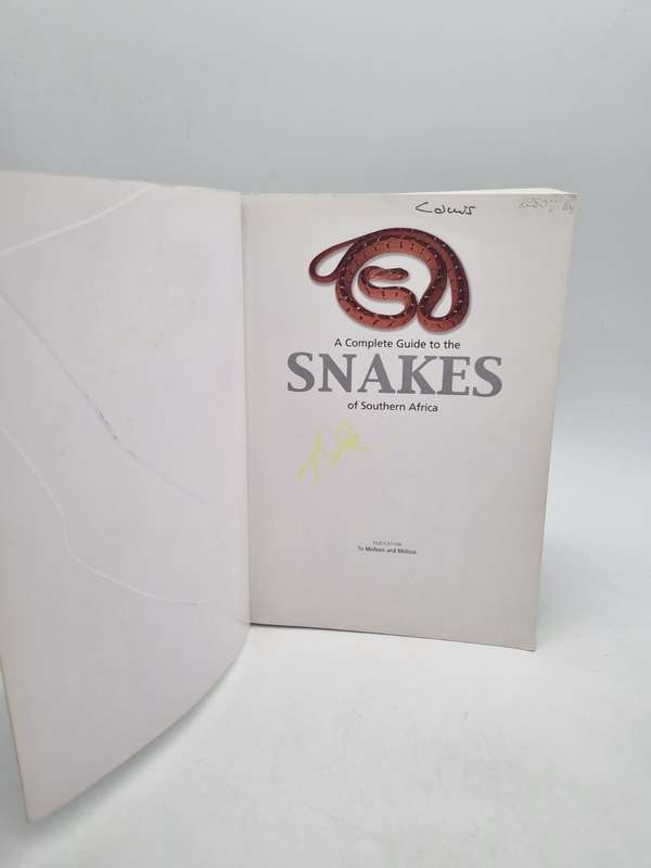 A Complete Guide to Snakes of Southern Africa - Johan Marais