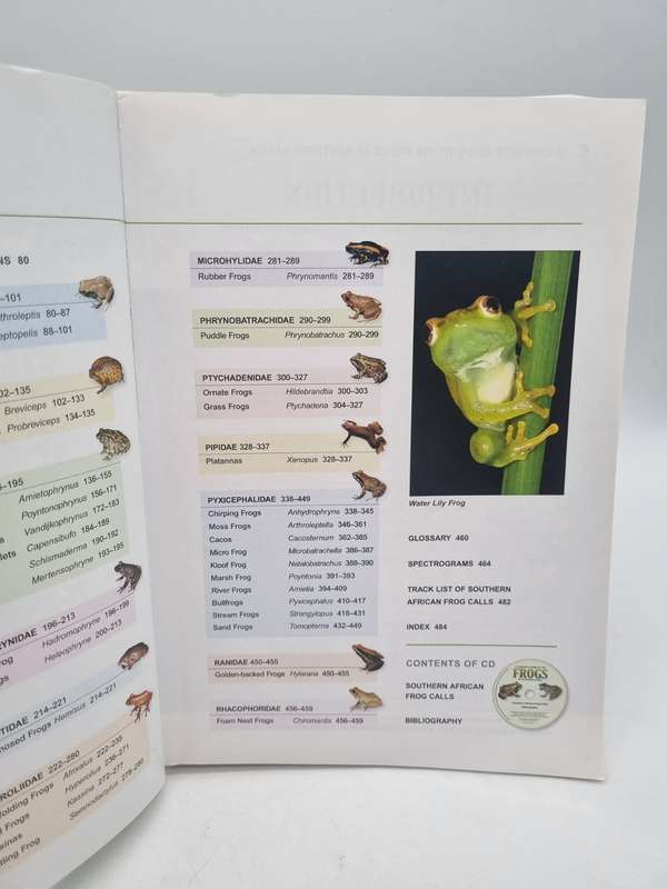 A Complete Guide to the Frogs of Southern Africa - Louis du Preez & Vincent Carruthers | Includes CD