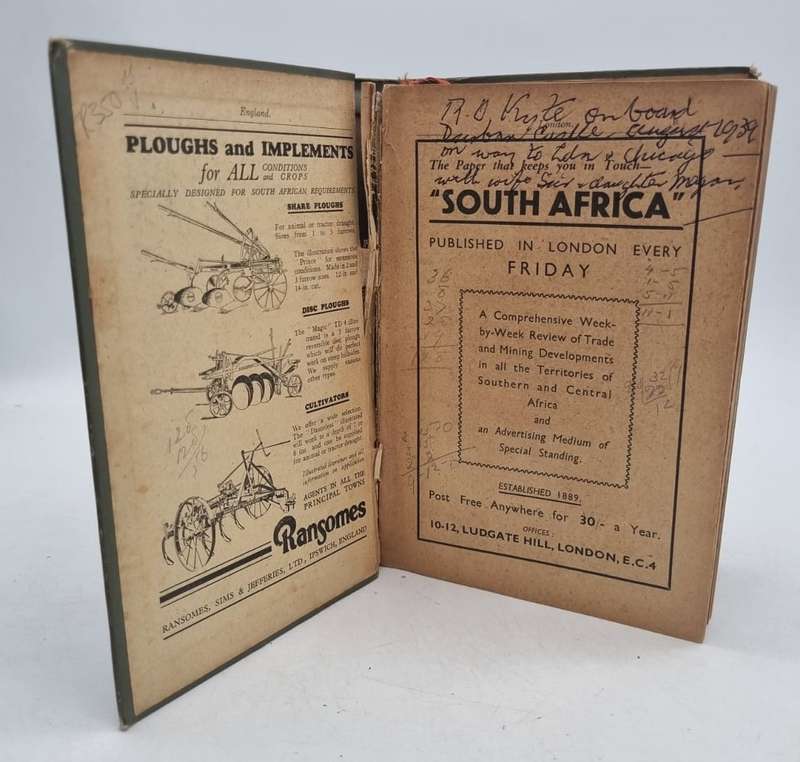The South and East African Year Book and Guide For 1935 with Atlas