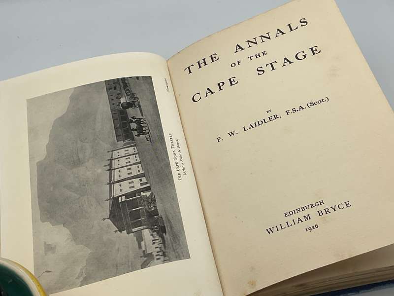 The Annals of the Cape Stage - P W Laidler
