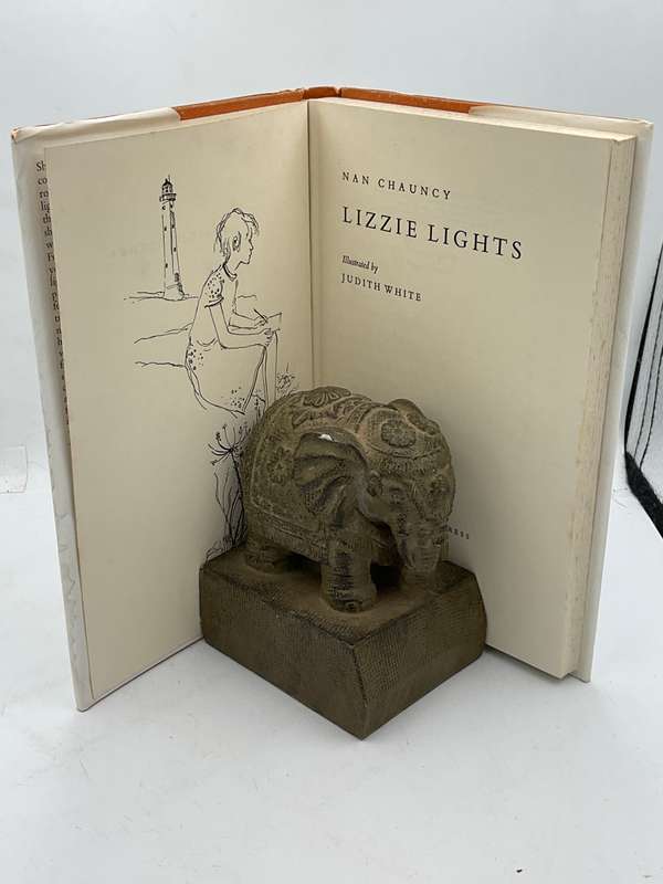 Nan Chauncy ~ Lizzie Lights | Hard cover with dust jacket in good condition