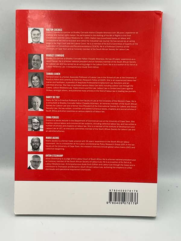 Strikes and the Law ~ Cheadle, Conradie, Cohen ...