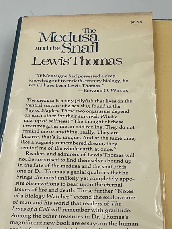 The Medusa and the Snail: More Notes of a Biology Watcher | Lewis Thomas