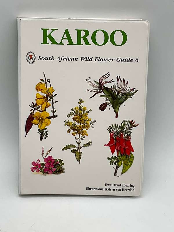 Karoo - South African Wild Flower Guide 6 - David Shearing |  Botanical Society 2008
