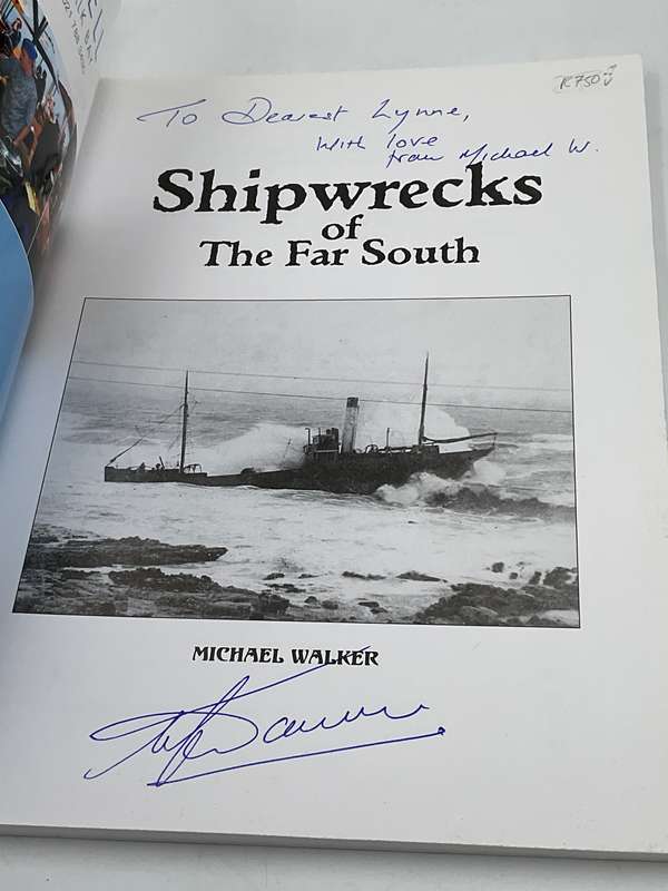 Shipwrecks of the Far South by Michael Walker | Signed & Scarce