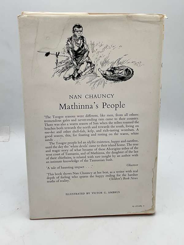 Nan Chauncy ~ Lizzie Lights | Hard cover with dust jacket in good condition