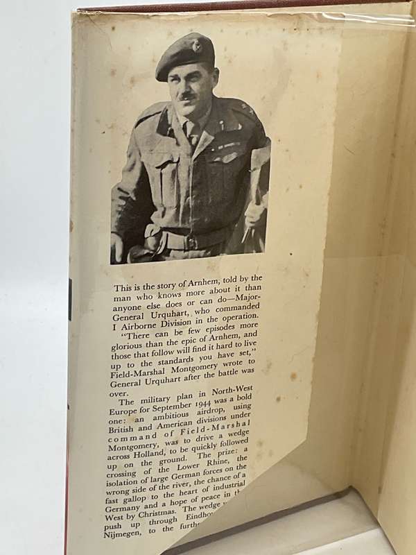 Arnhem - Major-General RE Urquhart | First Edition 1958