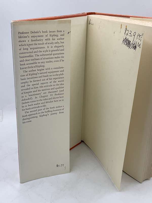 Rudyard Kipling ~ Realist and Fabulist by Bonamy Dobree