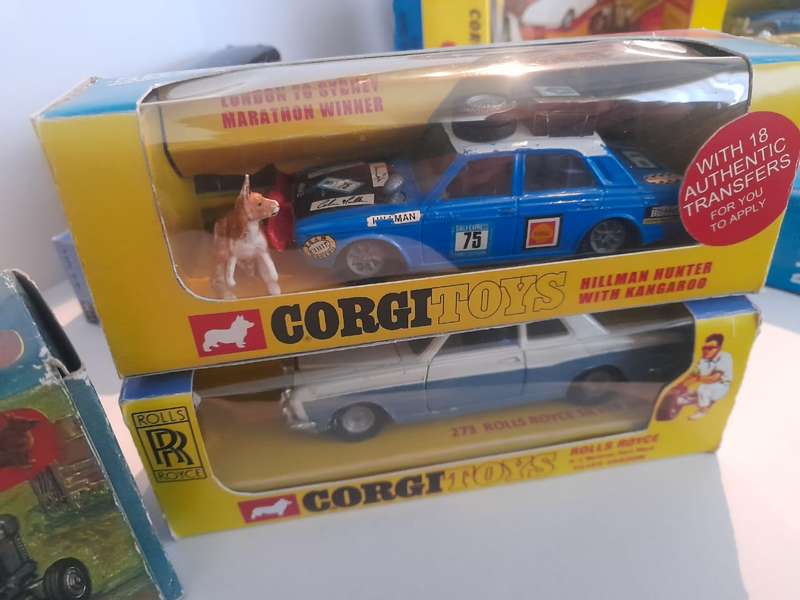 Corgi reproduction window boxes for sale