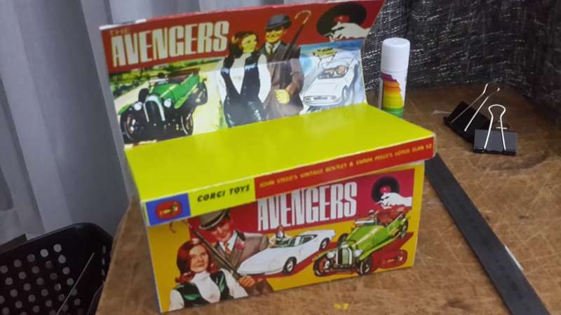 Corgi reproduction gift sets,plain corgi boxes and Dinky boxes for sale
