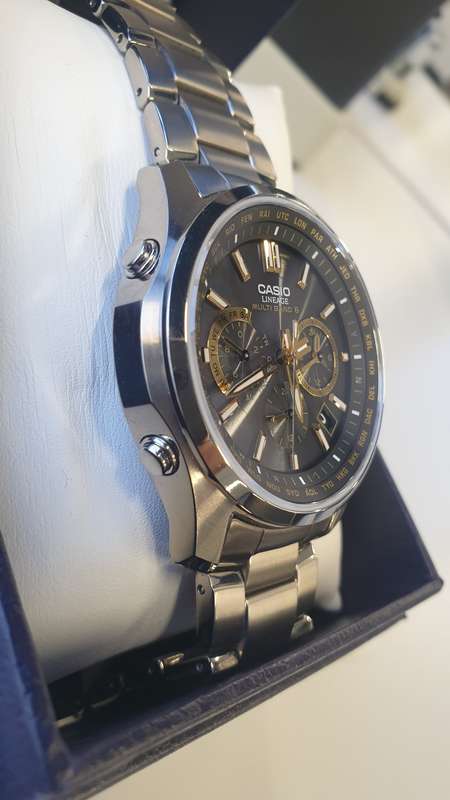 Casio Lineage Titanium Solar Powered Men's Watch (JDM import)