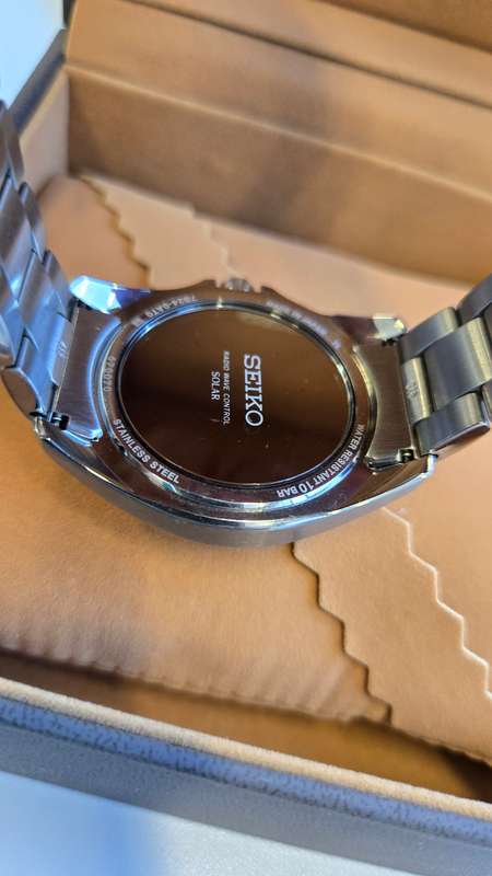 Seiko Brightz (SAGZ077) Solar Radio Wave Control Men's Watch (Imported from Japan)