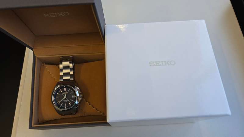 Seiko Brightz (SAGZ077) Solar Radio Wave Control Men's Watch (Imported from Japan)