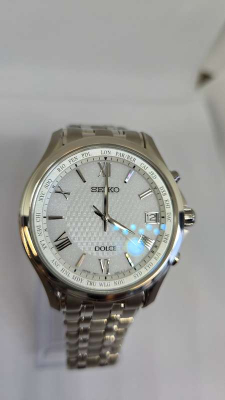 Seiko Dolce Titanium Men's Solar Watch (JDM)