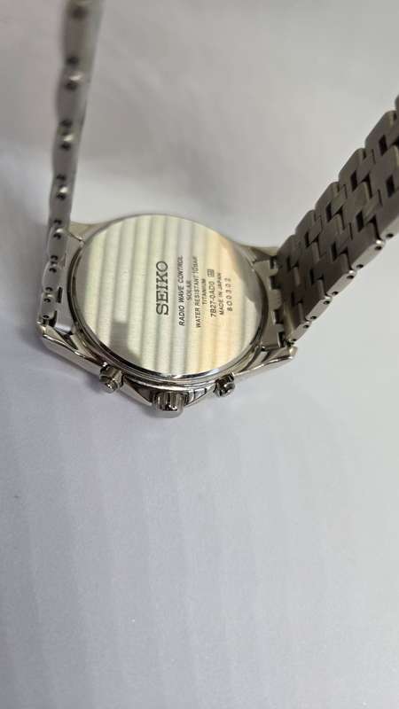 Seiko Dolce Titanium Men's Solar Watch (JDM)
