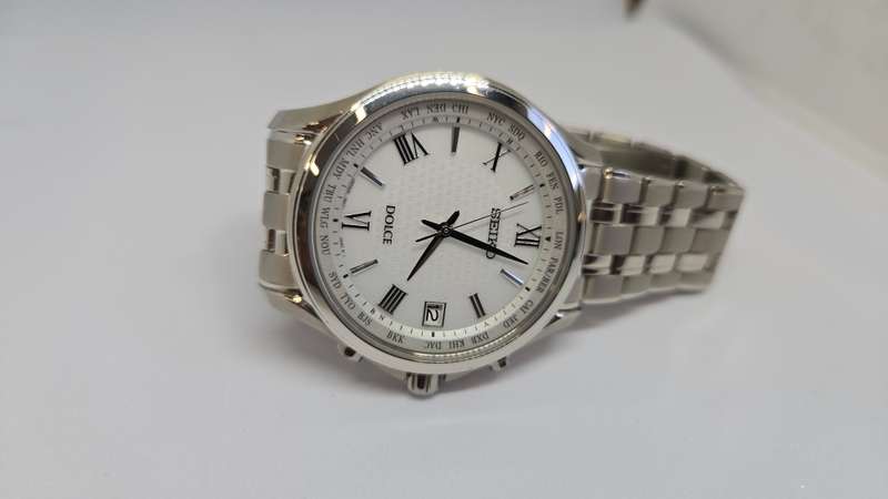 Seiko Dolce Titanium Men's Solar Watch (JDM)