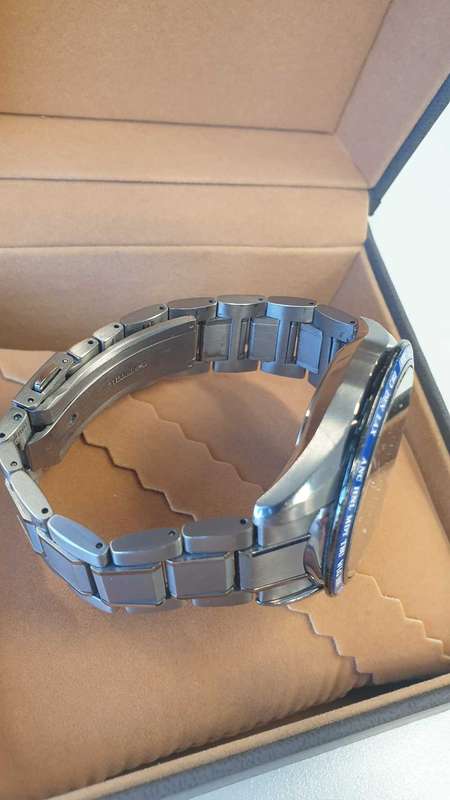 Titanium Seiko Brightz with ceramic bezel (Japanese import) **Limited edition**