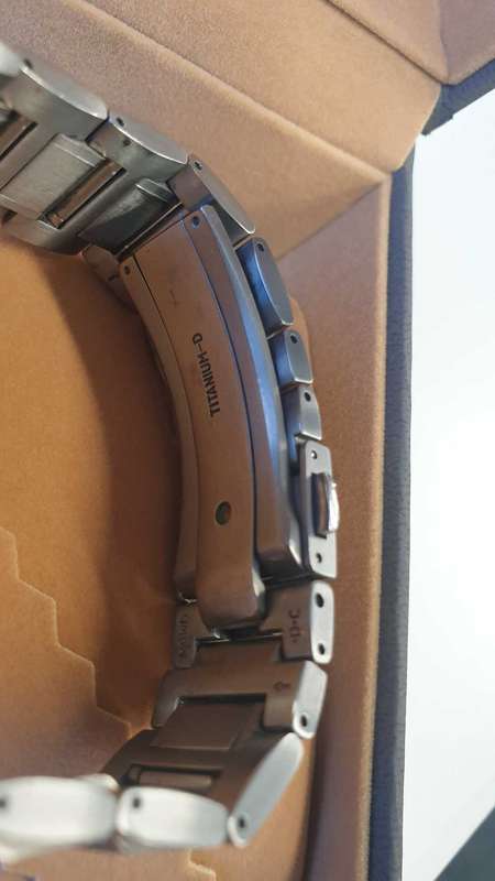 Titanium Seiko Brightz with ceramic bezel (Japanese import) **Limited edition**