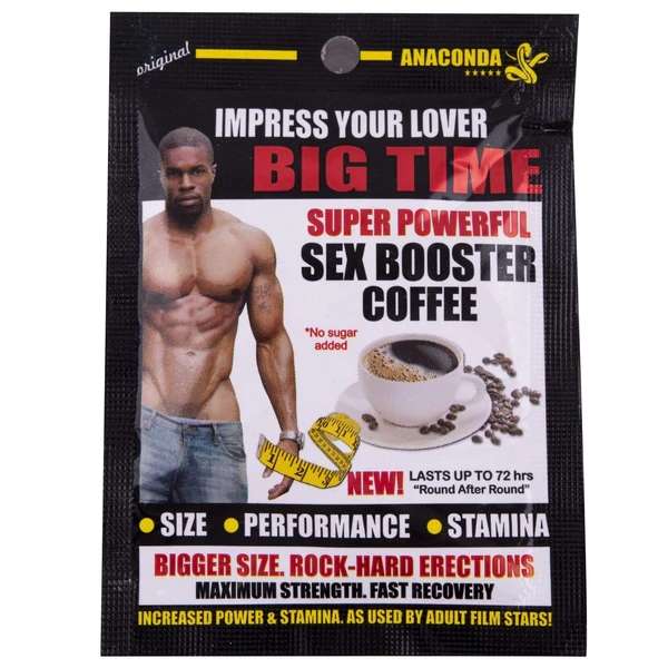 ANACONDA Sex Booster Coffee  SUPER POWERFUL  Bulk Order 60 Units