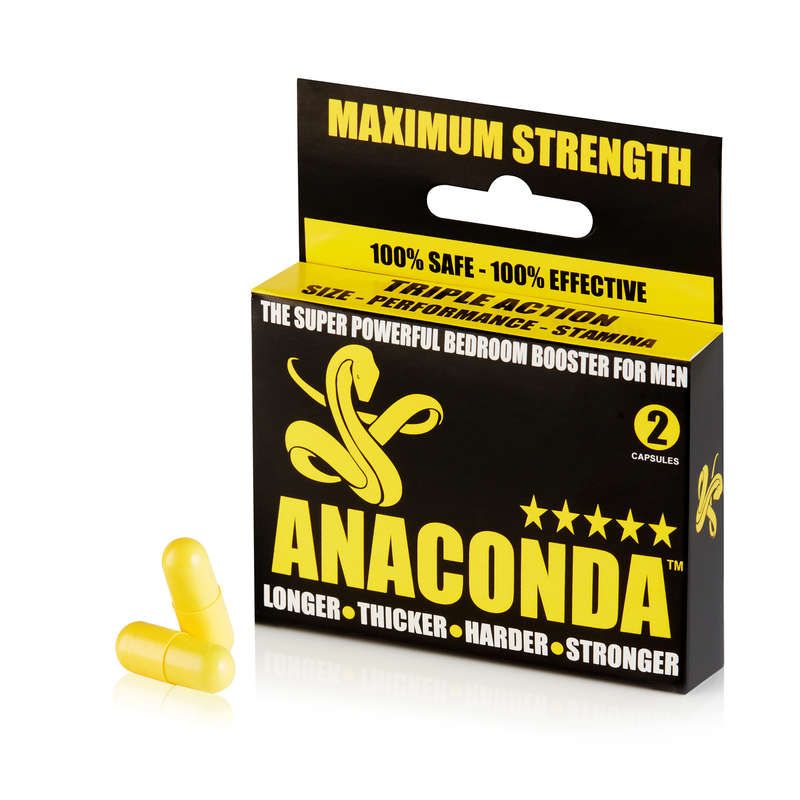 Anaconda Capsules Bulk Order 100 Units -  200 Capsules