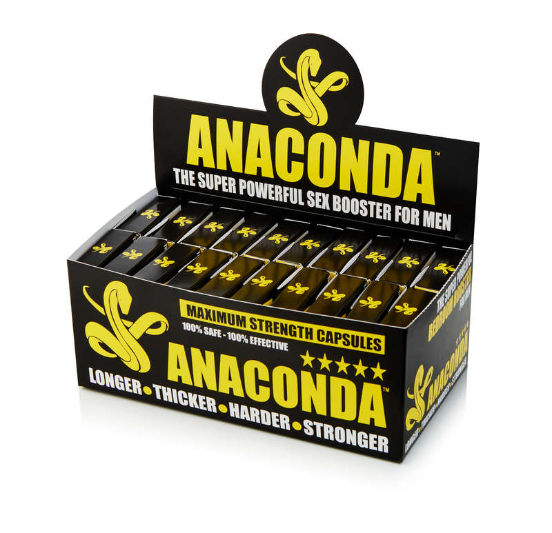 Anaconda Capsules Bulk Order 100 Units -  200 Capsules