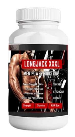 Long Jack XXXL - Male Enhancement Buy 2 Months get 3rd Month Free 3 bottles total