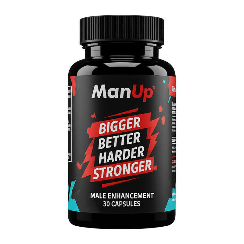 Man Up Male Enhancement Capsules  Harder, Bigger, Stronger Erections | Boost Size, Libido & Stamina