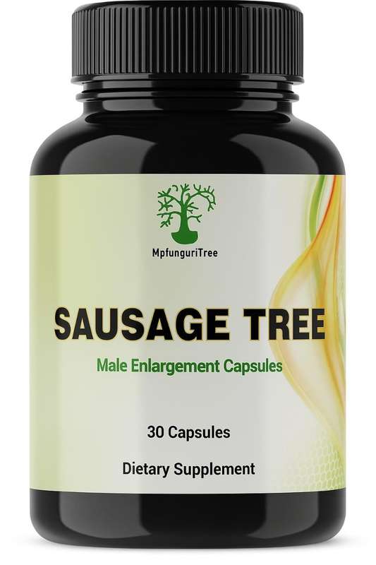 Sausage Tree / Mpfunguri (Kigelia Africana Fruit Powder & Capsules  Natural Vitality & Male Perfor