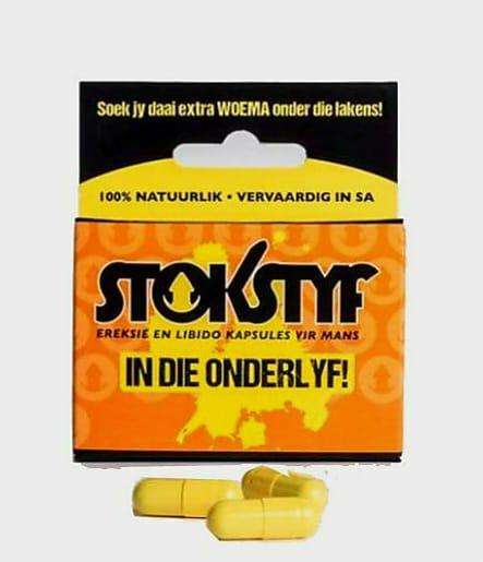 Stokstyf in die onderlyf