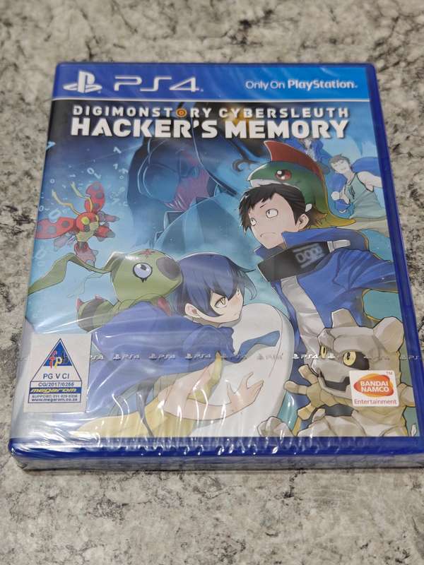 Digimonstory Cybersleuth Hacker`s Memory PS4 Brand New Still Sealed!