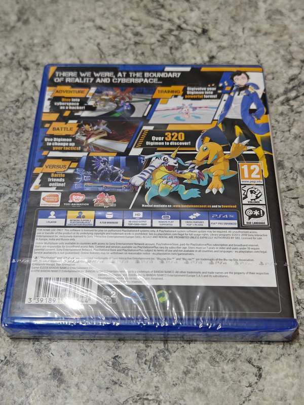 Digimonstory Cybersleuth Hacker`s Memory PS4 Brand New Still Sealed!