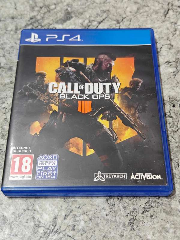 Call Of Duty: Black Ops 4 PS4 Great Condition!