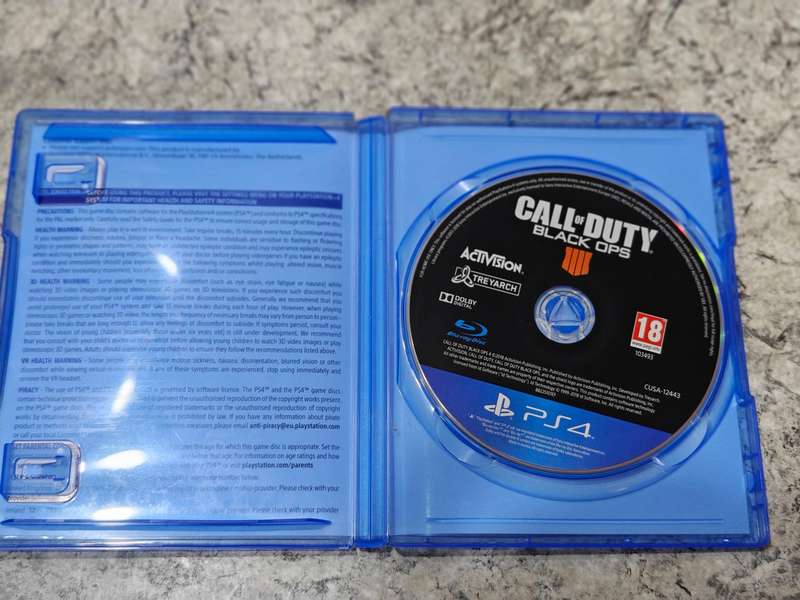 Call Of Duty: Black Ops 4 PS4 Great Condition!