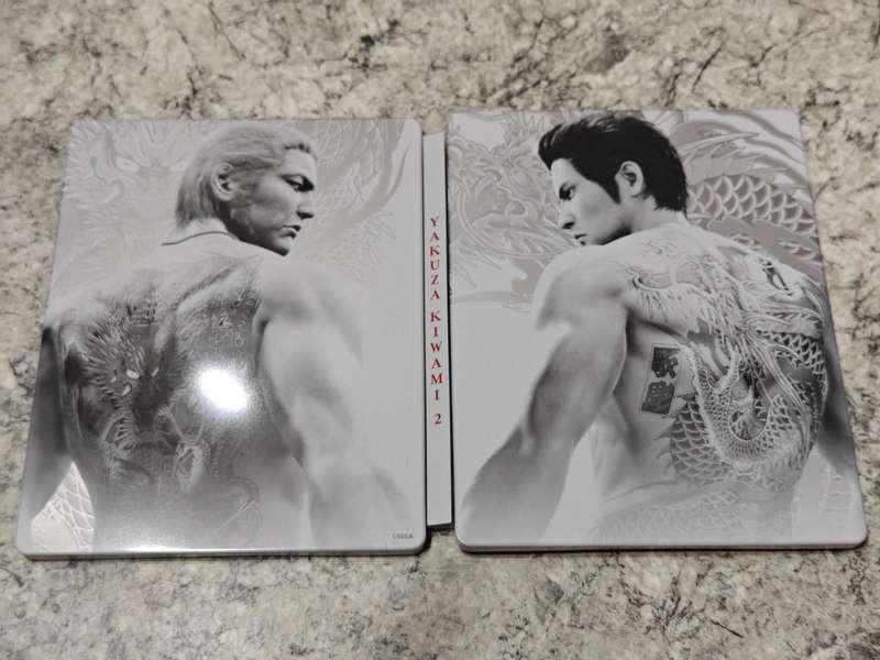 Yakuza Kiwami 2 Steelbook Edition PS4 Like New!